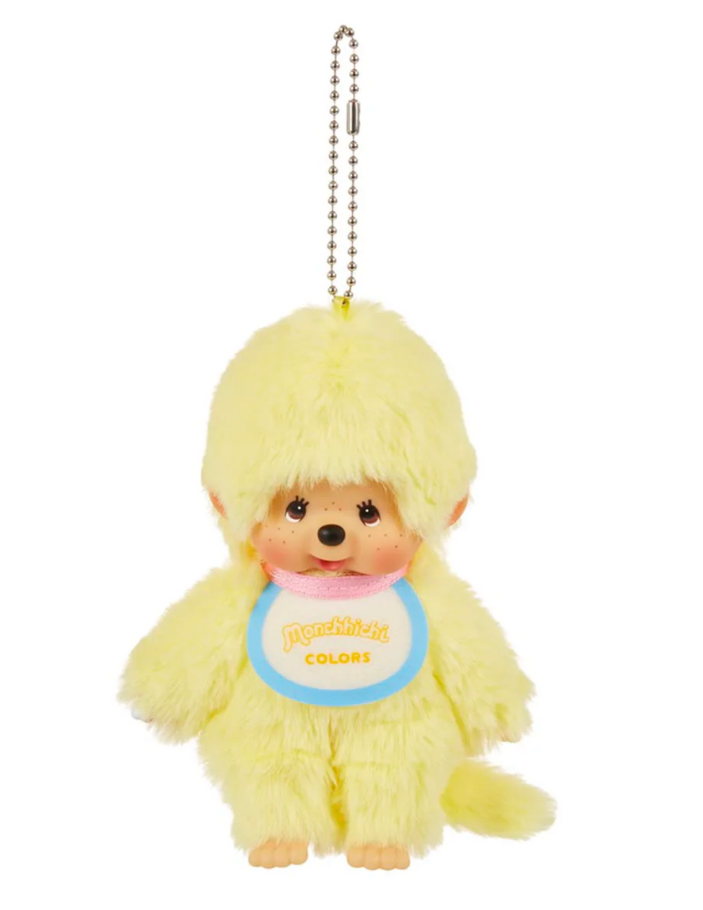 Sekiguchi Monchhichi Yellow Keychain